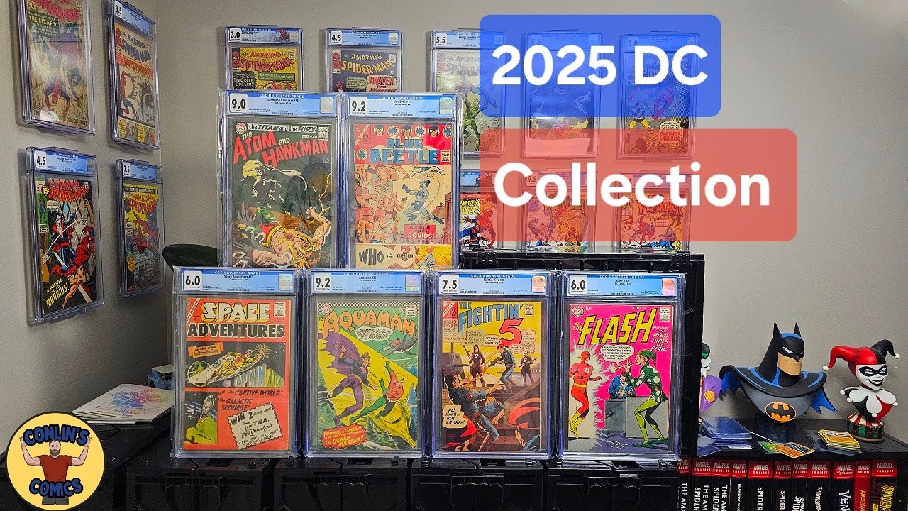 My Entire 2025 Updated Graded DC Comics 1st Appearance Collection!