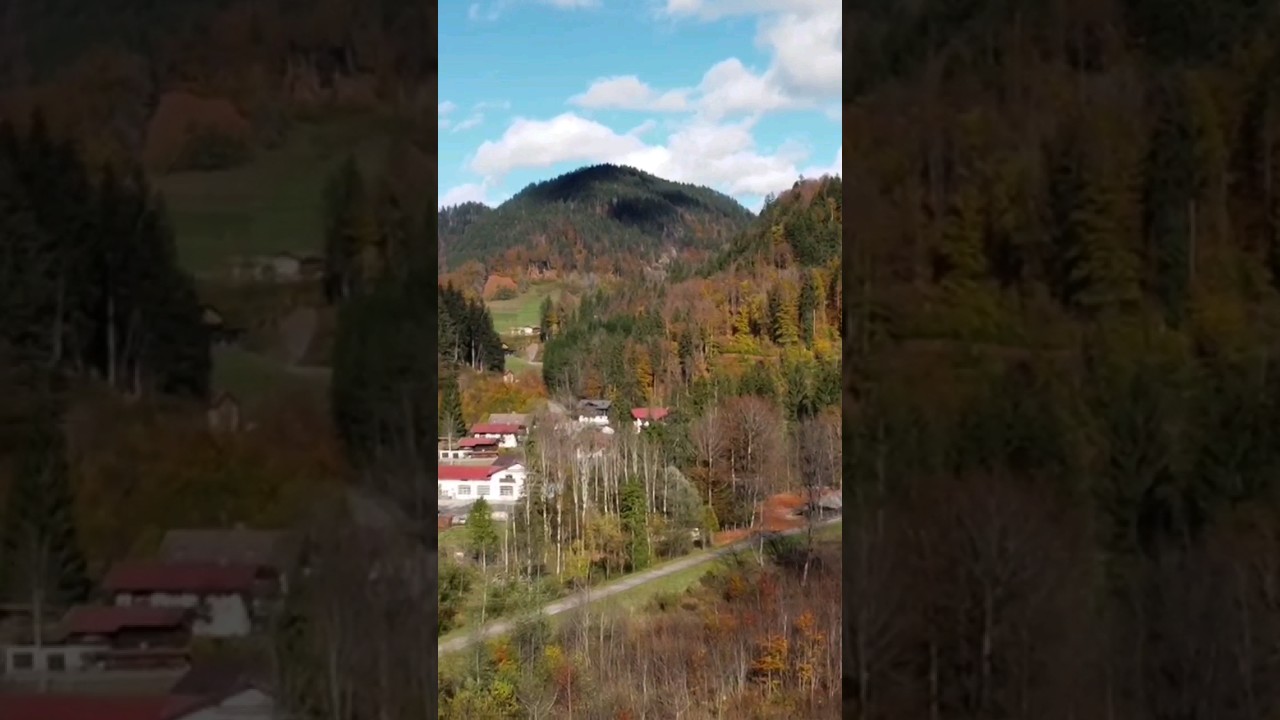 Breitach, Oberstdorf Autumn colors #germany #europetravel