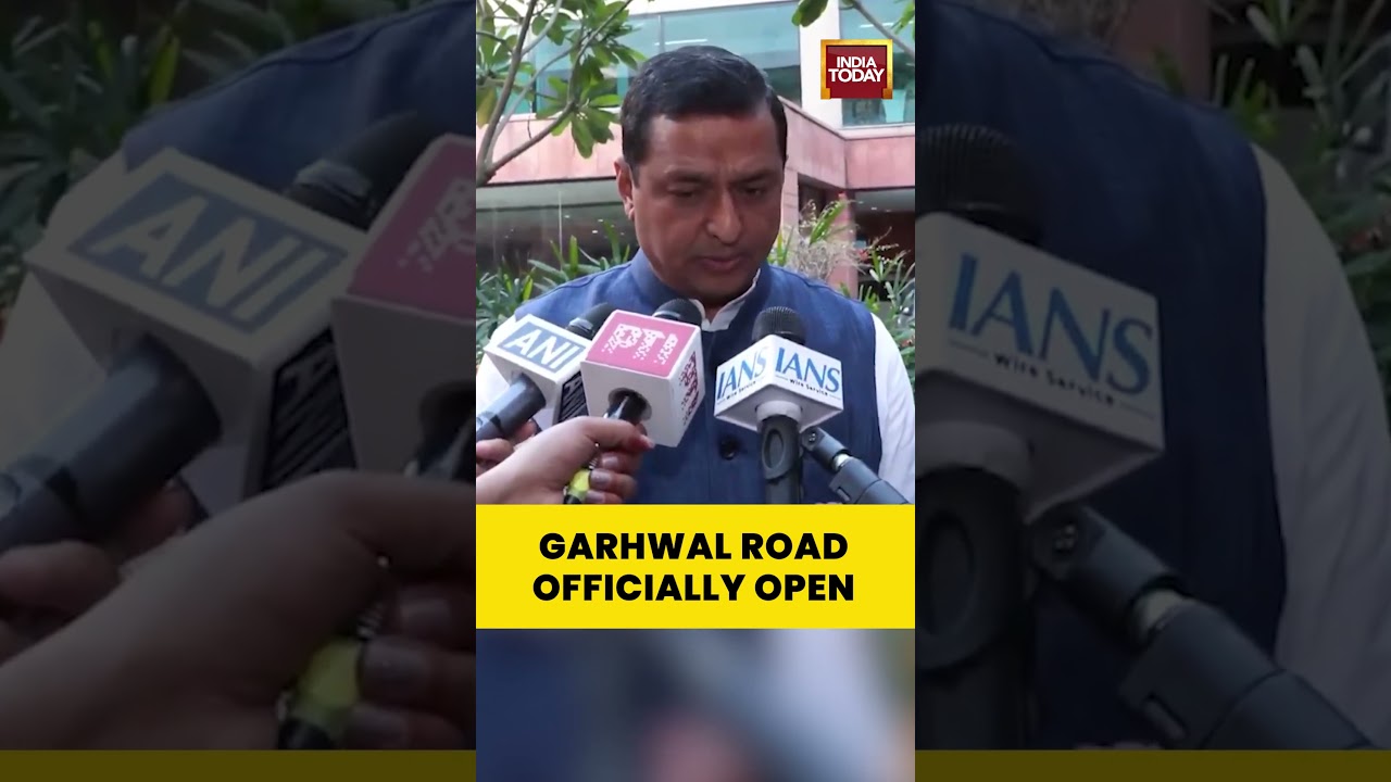 Garhwal Road Reopens for Public: BJP MP Anil Baluni Celebrates Uttarakhand Lifeline
