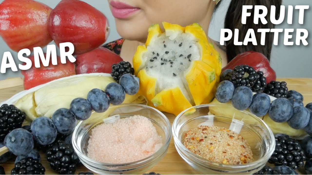Assorted Exotic Fruit Platter *Durian, Water Apple, Yellow Dragon and Mix Berries NO Talking | N.E