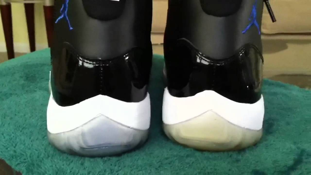 Space Jams Soles Dyed