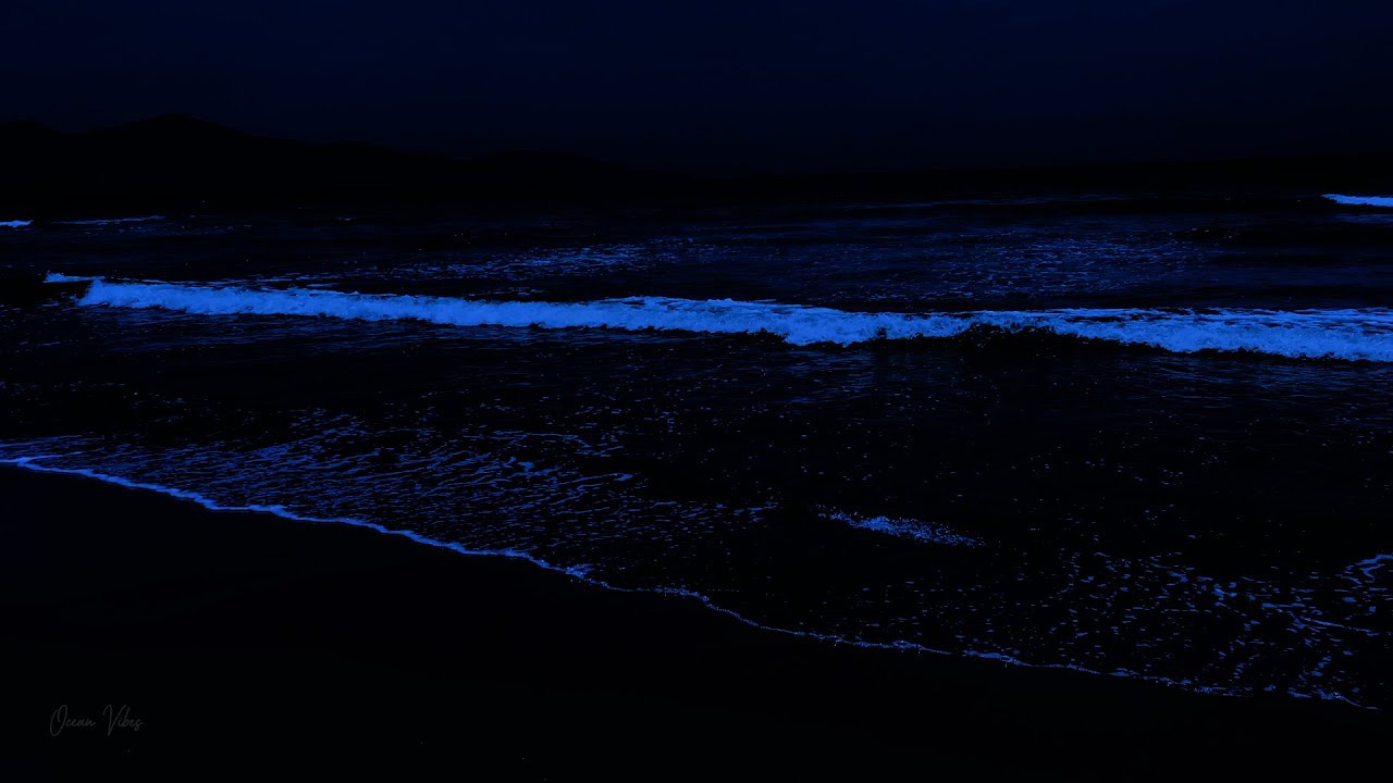 Alivie a ansiedade instantaneamente em 3 minutos com os melhores sons das ondas do mar no escuro da