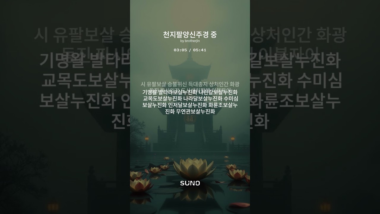 천지팔양신주경 중
