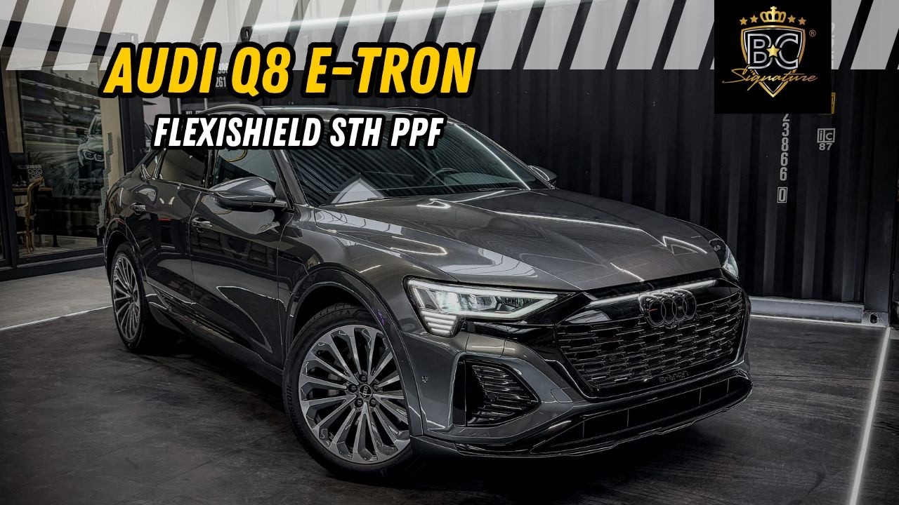 Mercedes GLC coupé  Flexishield STH carwrap