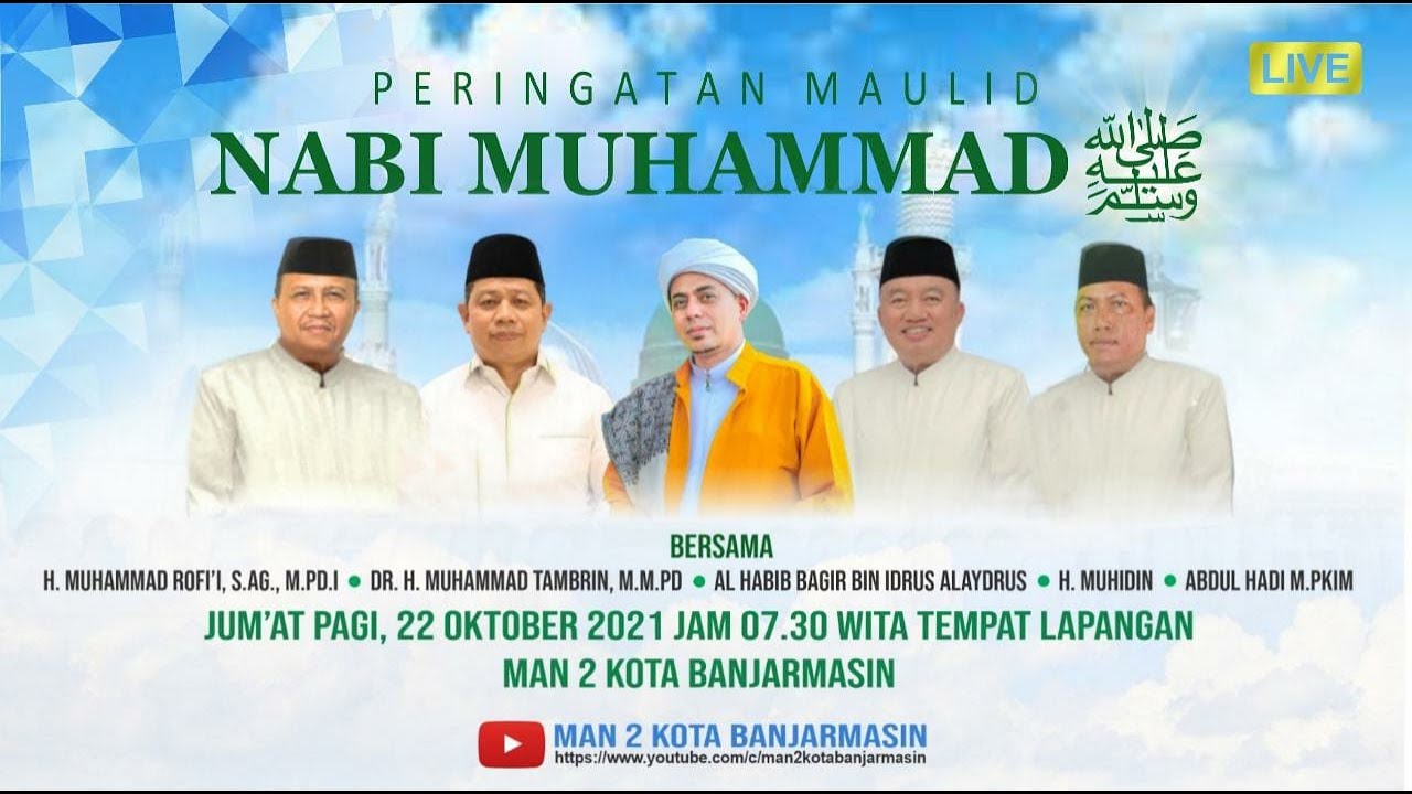 🔴[LIVESTREAM] PERINGATAN MAULID NABI MUHAMMAD ﷺ | BERSAMA AL HABIB BAGIR BIN IDRUS ALAYDRUS
