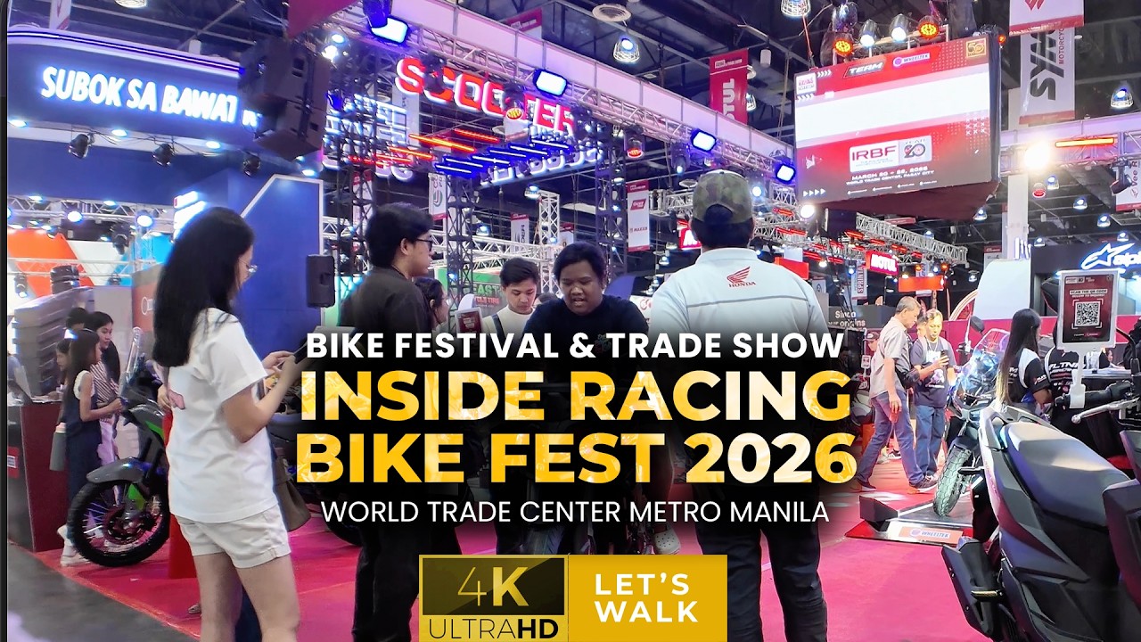 Inside Racing Bike Fest 2026: Bike Festival and Trade Show | World Trade Center Manila Walking Tour