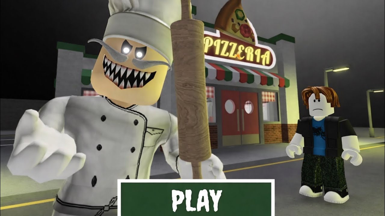 Escape Papa Pizza's Pizzeria! SCARY OBBY robloxGameplay Walkthrough No Death 4K