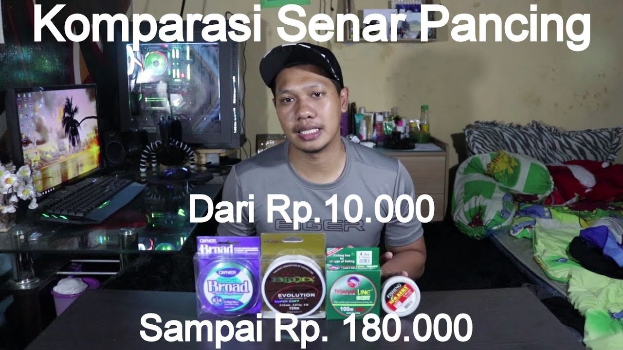 Komparasi Monofilament | Neo kura, Water Line Soft, Blood Evolution, Owner Broad
