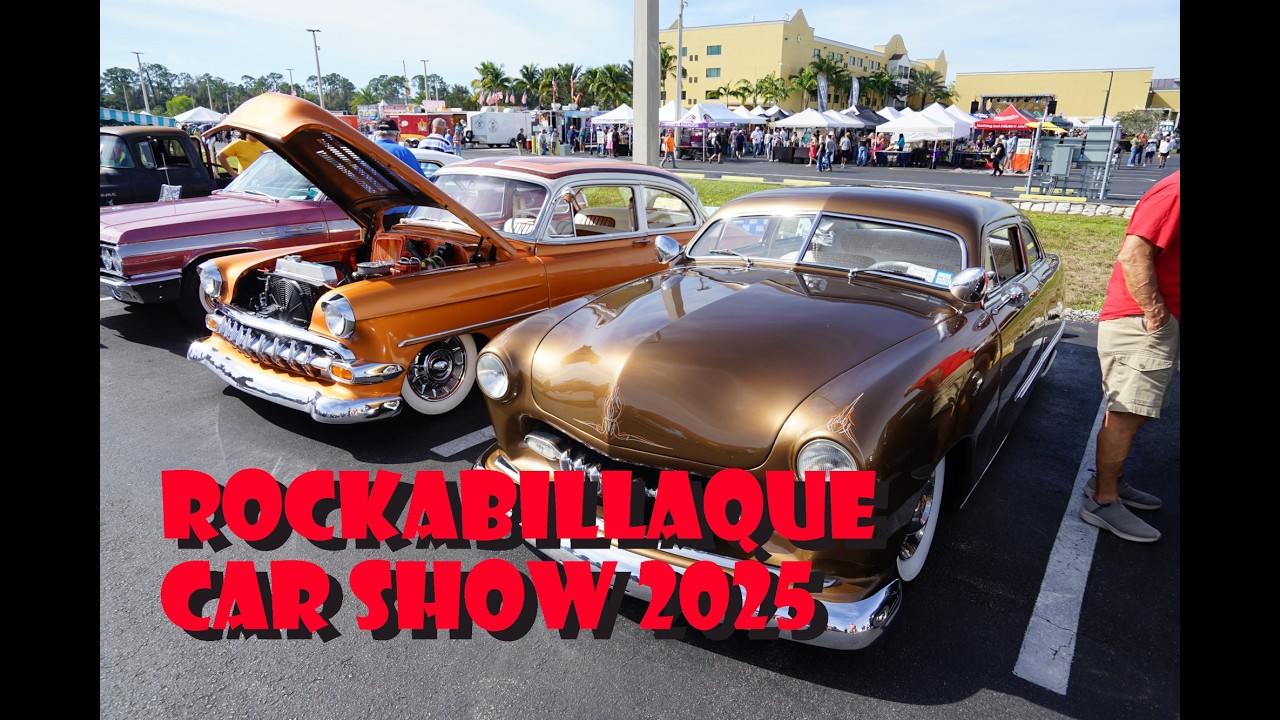 ROCKIBILLAQUE FLORIDA CAR SHOW 1 18 2025