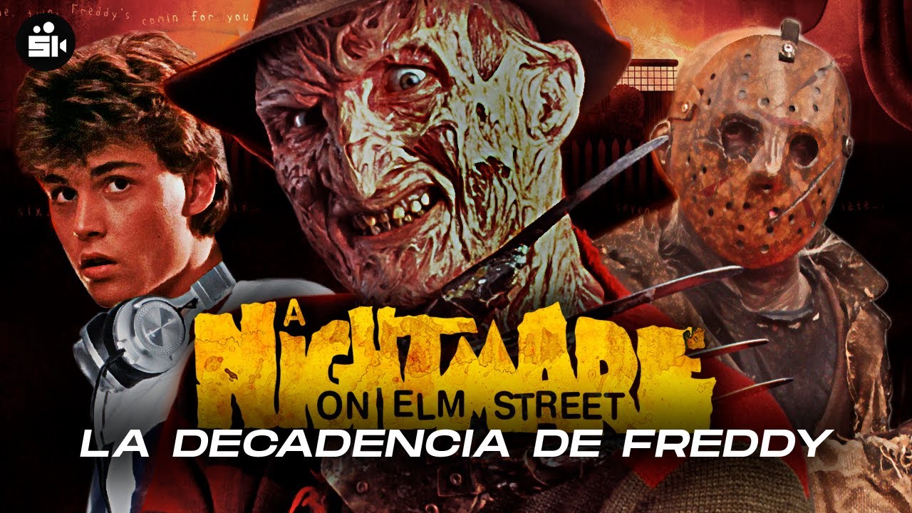 La evolución de FREDDY KRUEGER en la saga PESADILLA ☠️