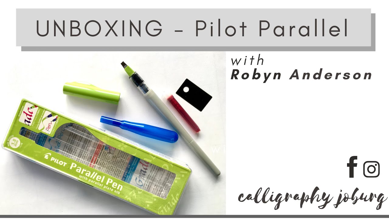 Unboxing - Pilot Parallel Pen