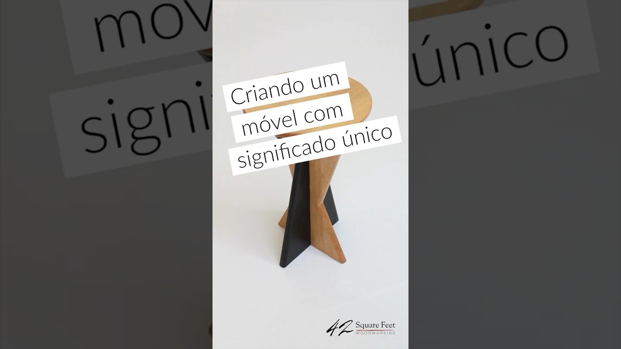 Mesa Lateral com Design Único