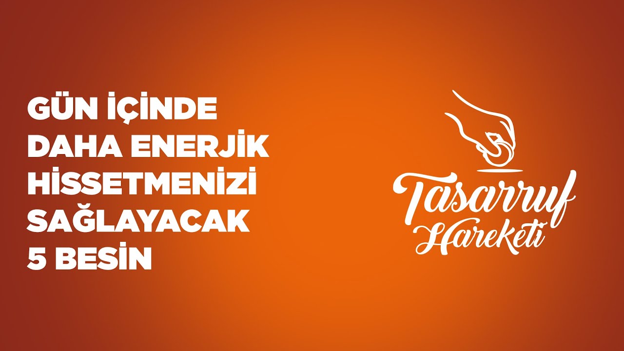 G&uuml;n İ&ccedil;inde Daha Enerjik Hissetmenizi Sağlayacak 5 Besin