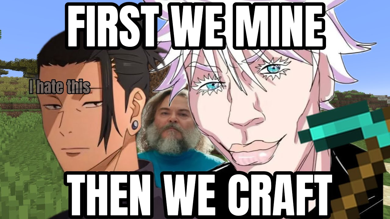 Gojo and Geto Play Minecraft