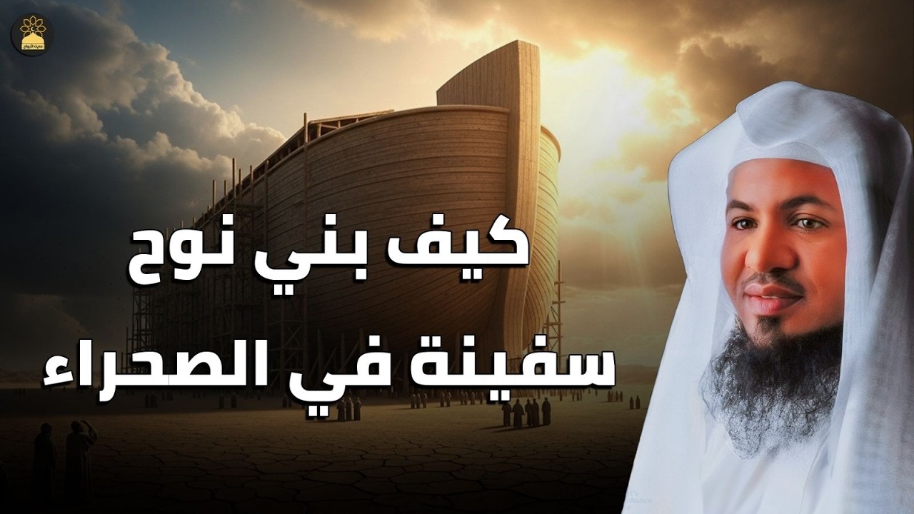 كيف بنى سيدنا نوح السفينة؟ وأين هى الآن؟ ومن هم أبنائه الثلاثة؟ احداث عجيبه !! | الشيخ الشنقيطي