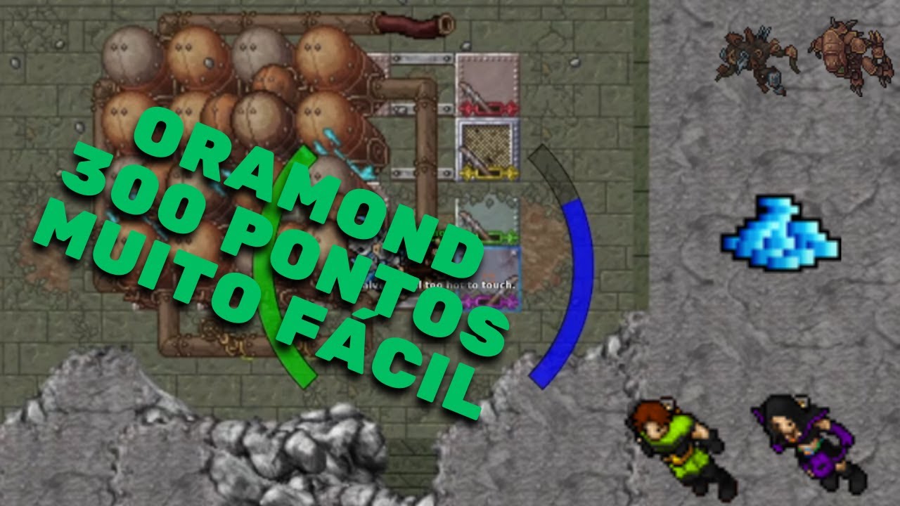(TIBIA) 300 Pontos de Oramond - Task rápida