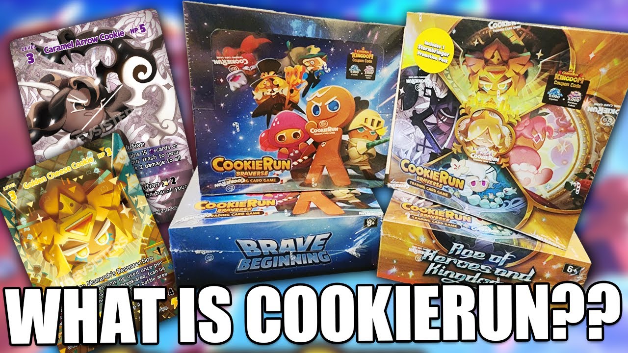LET'S CHECK OUT THE COOKIERUN BRAVERSE TCG! | Game Basics Breakdown and Card Review