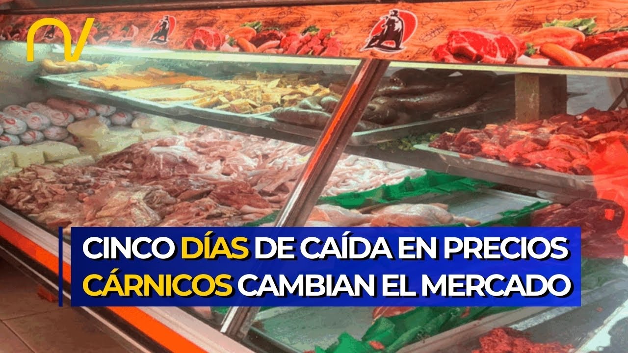 Consumidores y comerciantes reportan baja en costos de productos cárnicos
