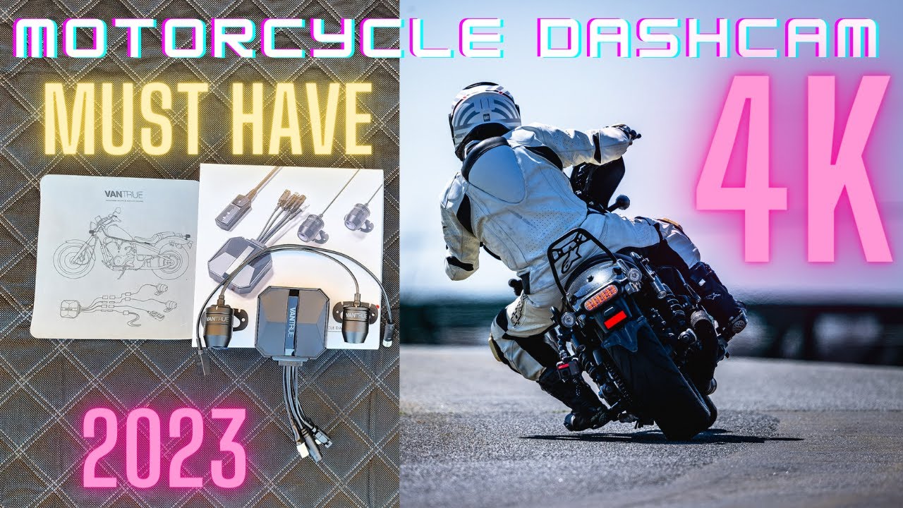 Motorcycle Dual Dashcam 4K 2023
