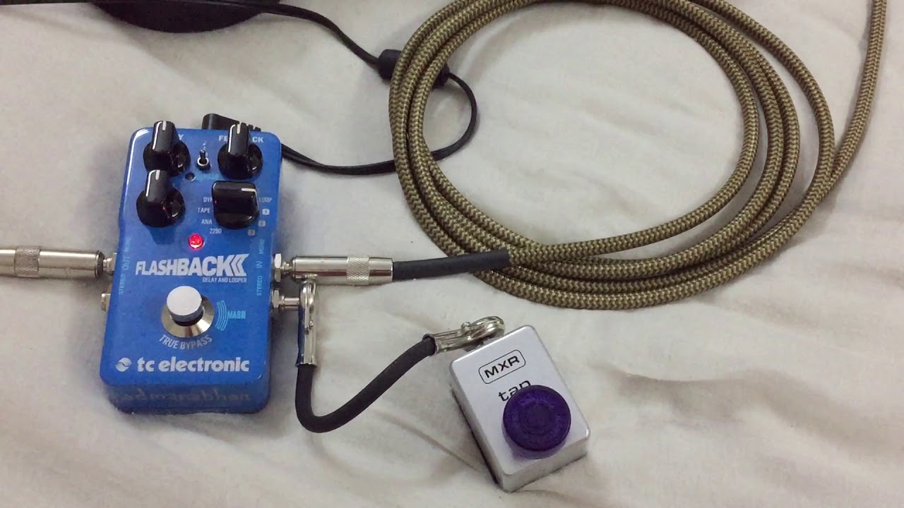 TC ELECTRONIC FLASHBACK 2 - Enabling External Tap Tempo (Part 2 of 2)