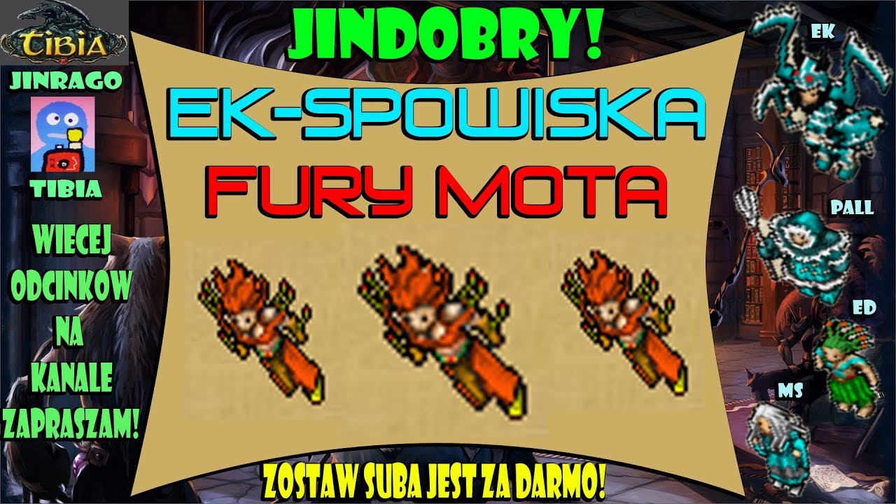 Tibia - Fury MoTa EK-spowiska