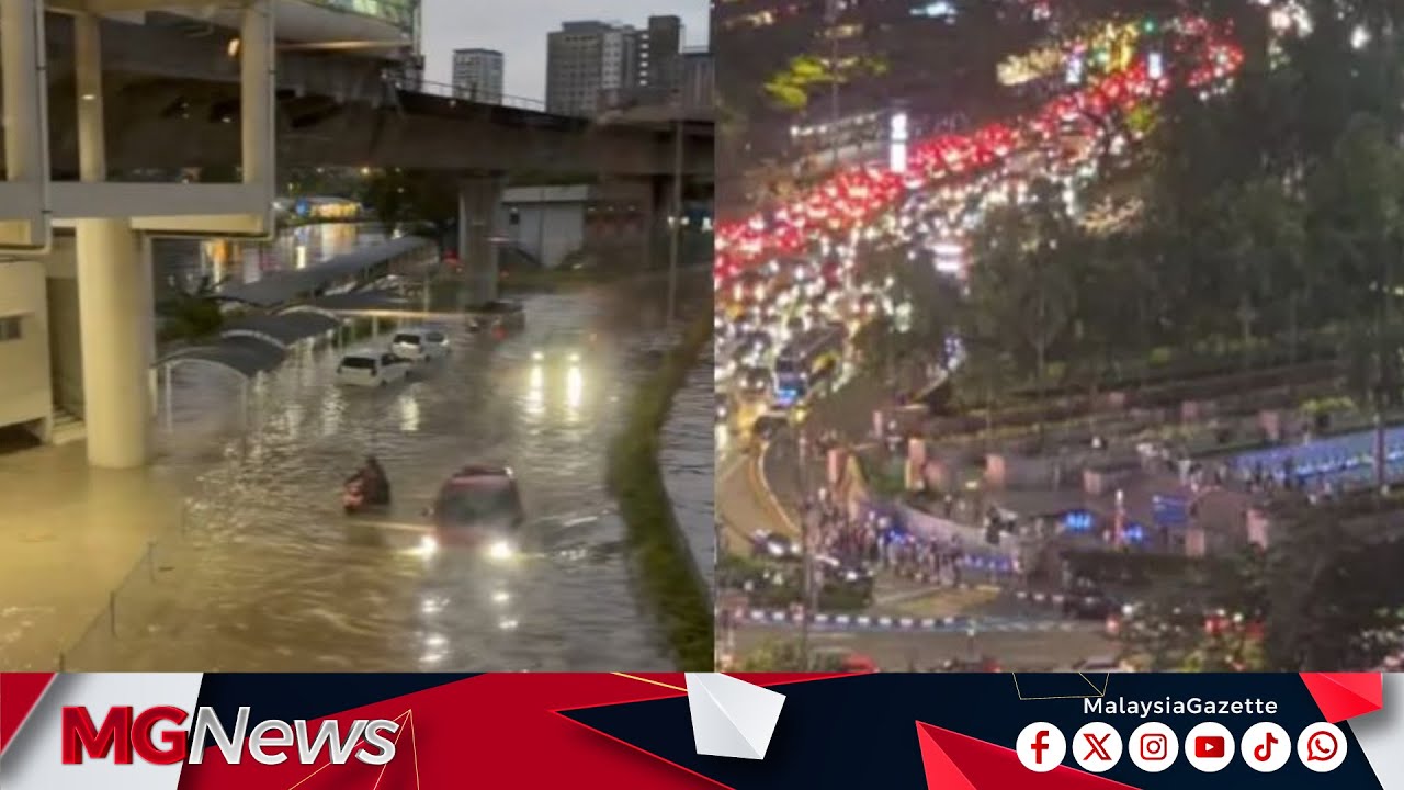 Kuala Lumpur Banjir! Hati-Hati Semua