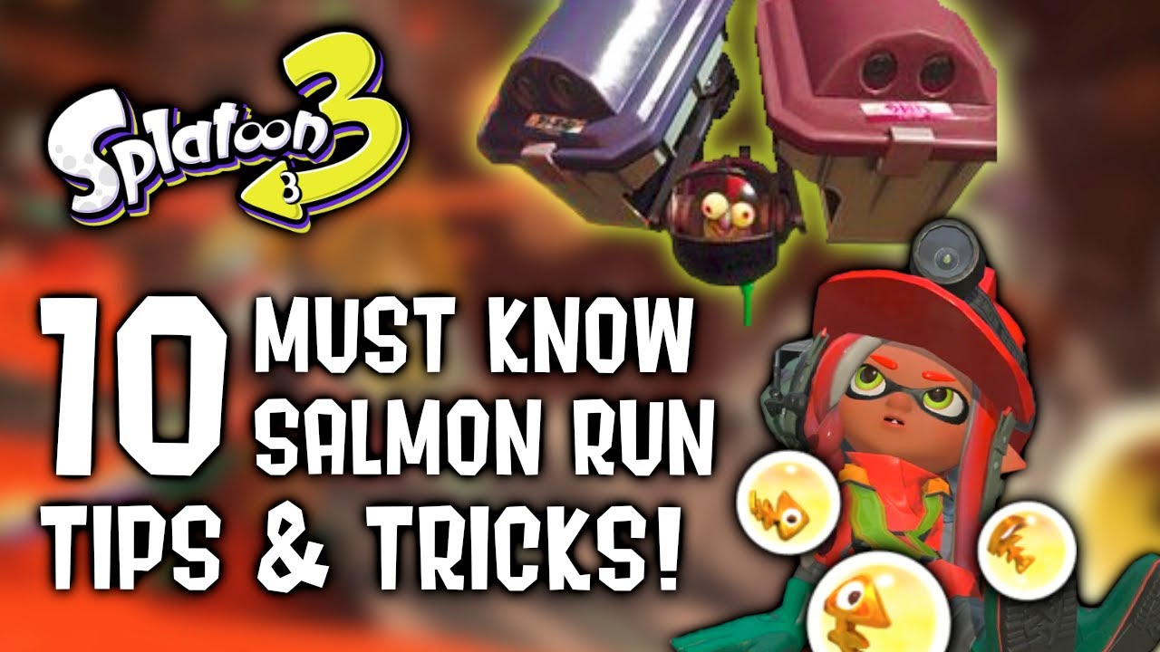 10 MUST KNOW Salmon Run Tips For Splatoon 3!
