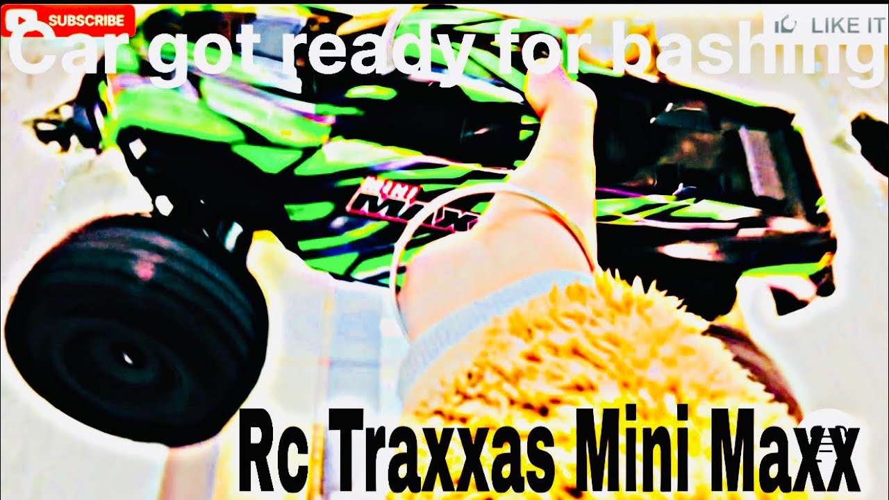 Today is the testing day of our Traxxas Mini Maxx. Let’s do testing and do some off-roading. 