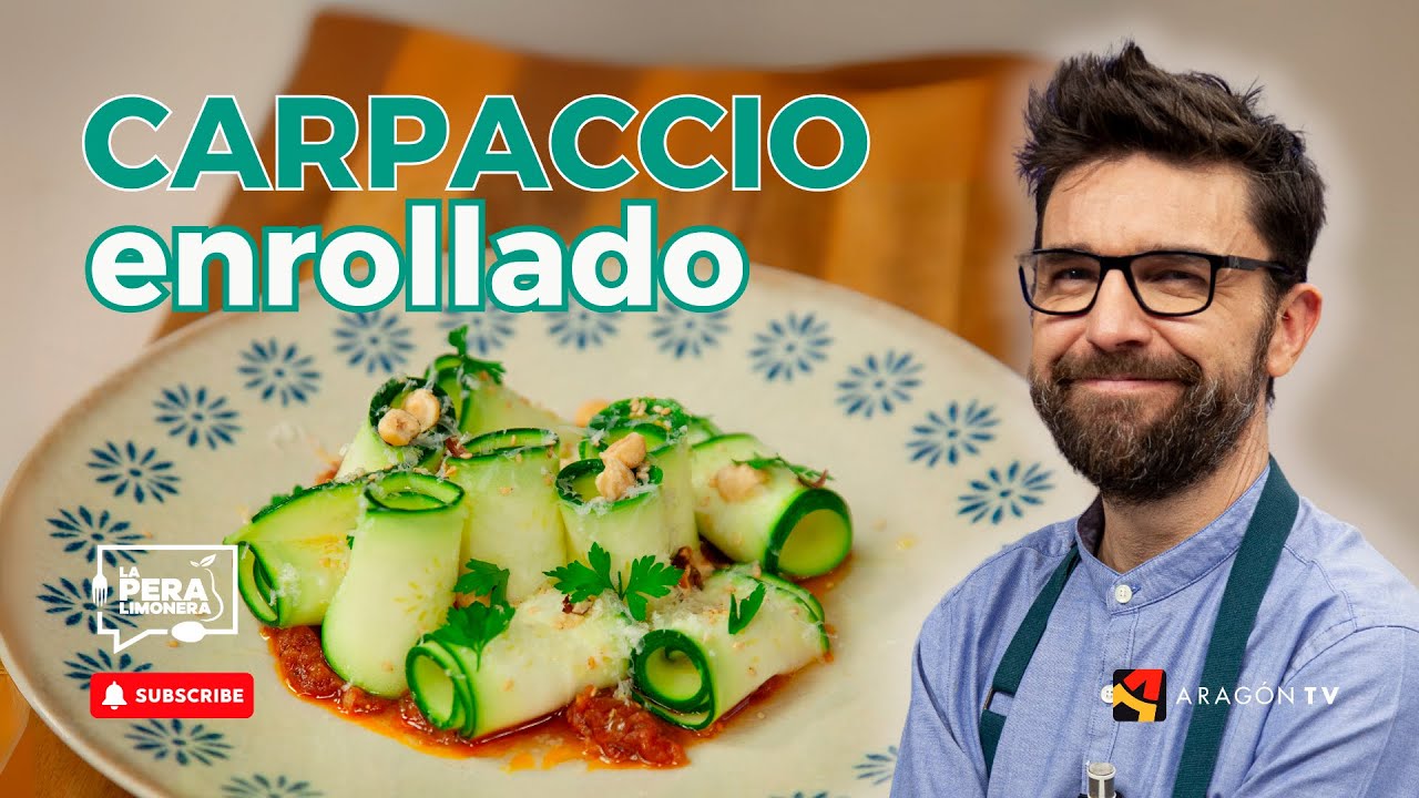 Carpaccio Enrollado 🥒✨