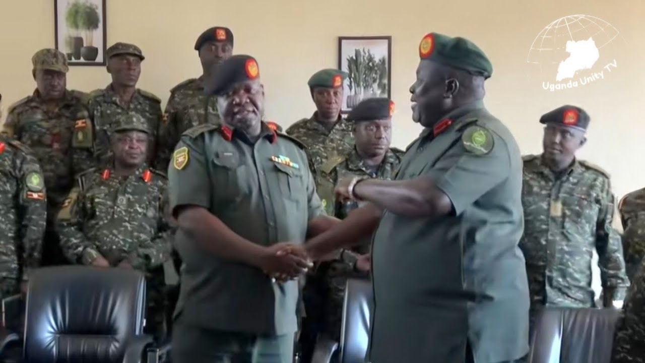 Otema Awany Signing Out of UPDF as Maj Gen Joseph Ssemwanga Talks More