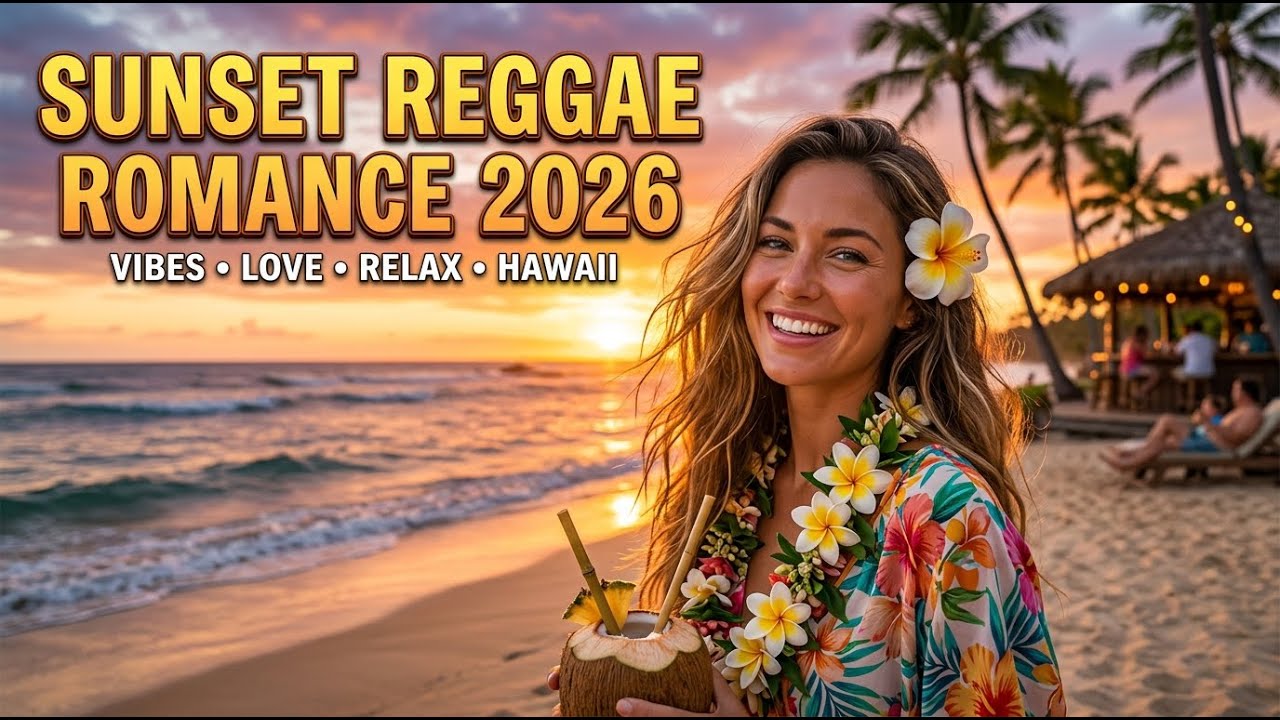 Tropical Hawaiian Reggae Playlist 🌴 Island Mood for Relax & Focus