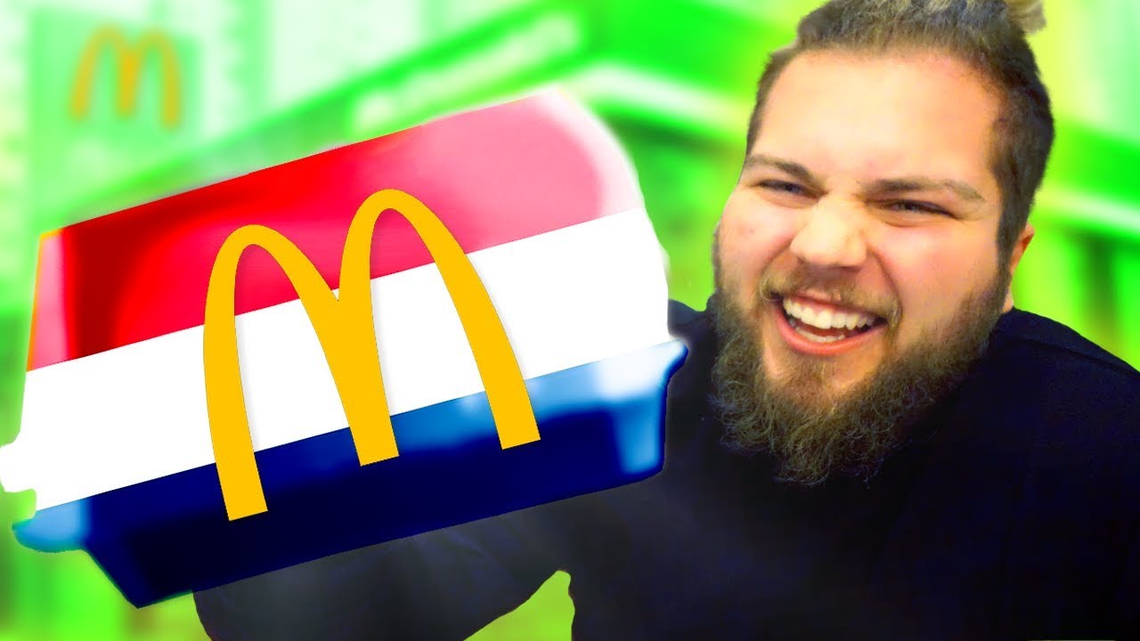 O QUE COMEM NO MC DONALDS DE AMESTERDÃO?