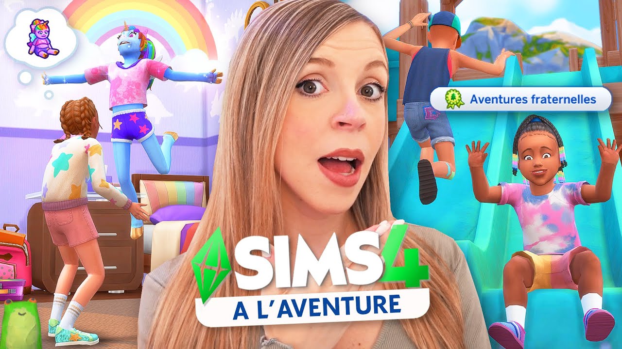 Ce nouveau Pack est G&Eacute;NIAL pour les Familles ! 👨&zwj;👩&zwj;👧&zwj;👦💗 Les Sims 4 &agrave; l'Aventure