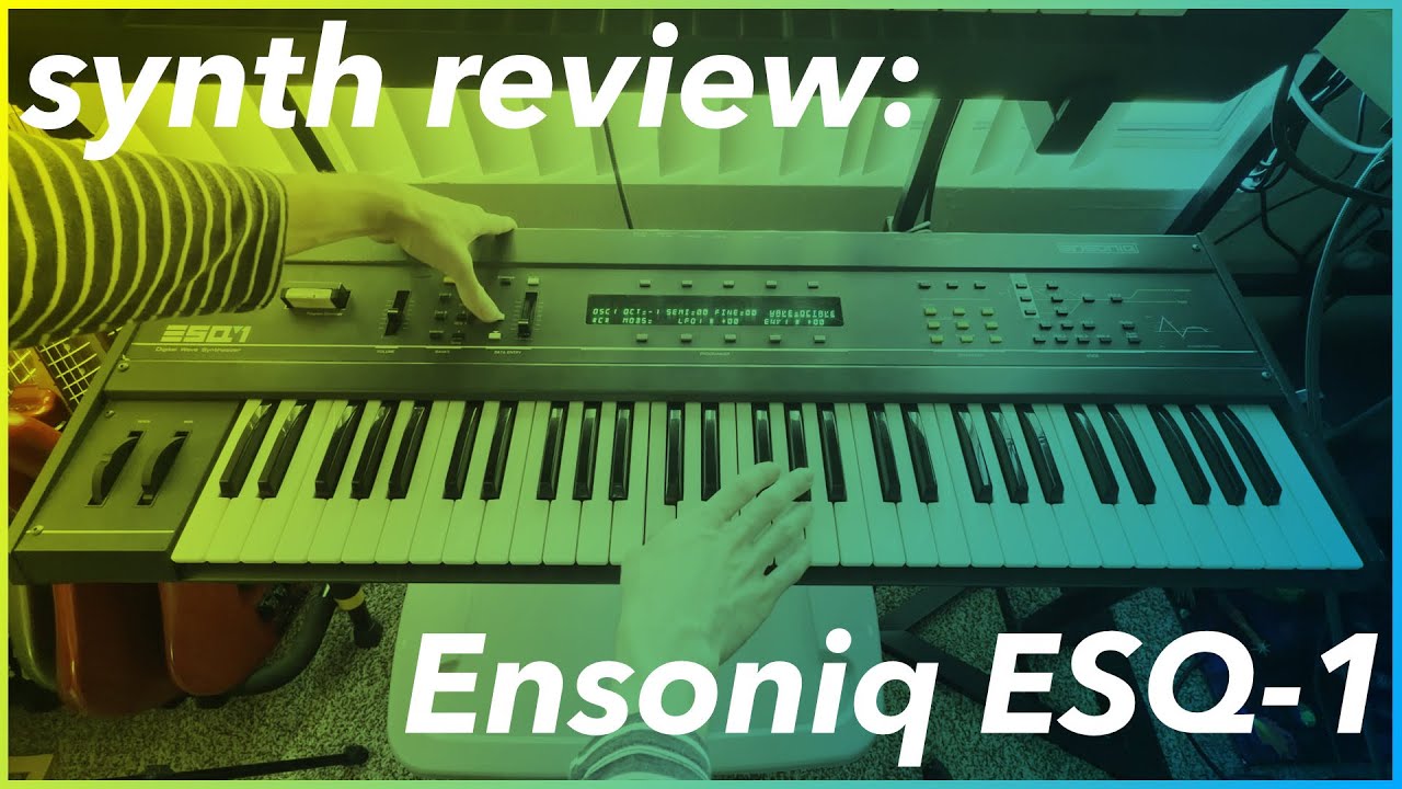SYNTH REVIEW: Ensoniq ESQ-1