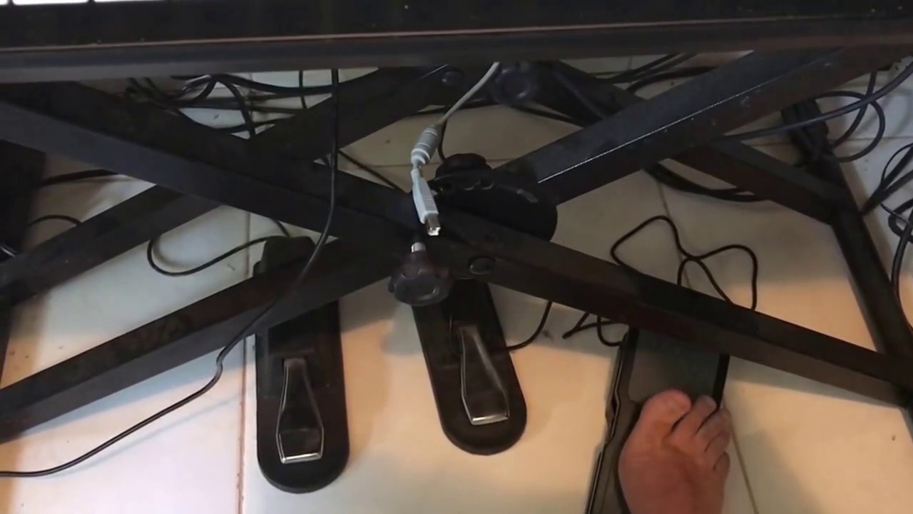 Usando um pedal de expressão com o Yamaha MOXF ou MOX