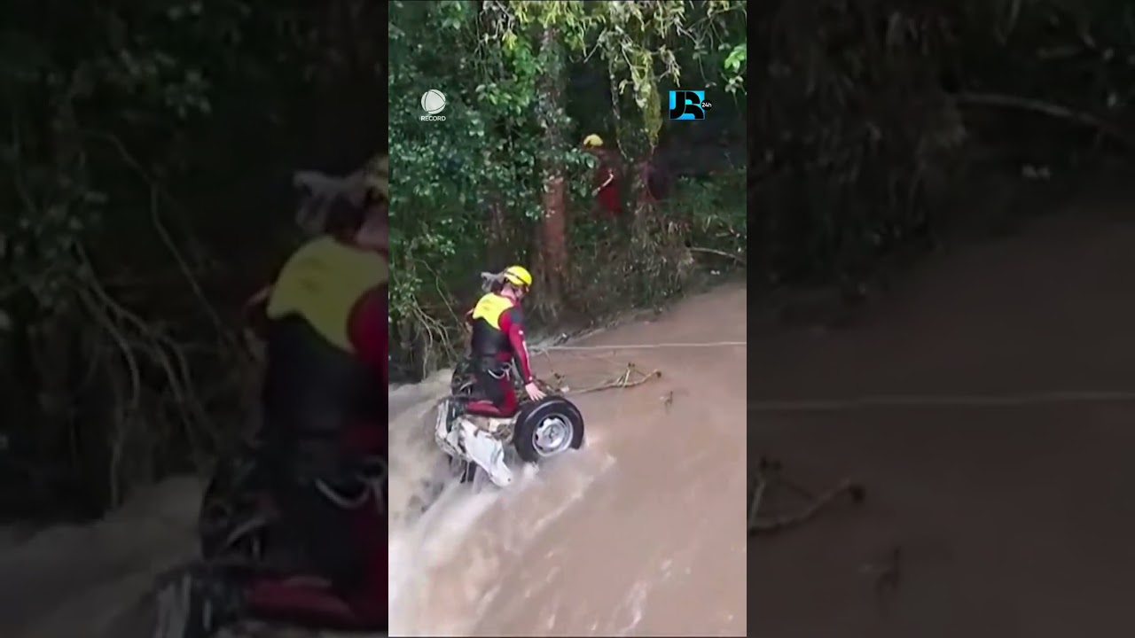Temporal deixa um morto e quatro desaparecidos no Rio Grande do Sul #JornalDaRecord #JR24H