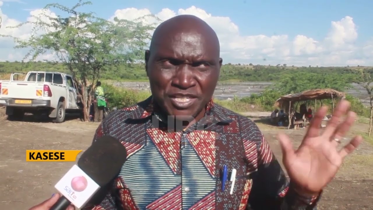 Kasese District Authorities in Panic after Salt Lake starts drying