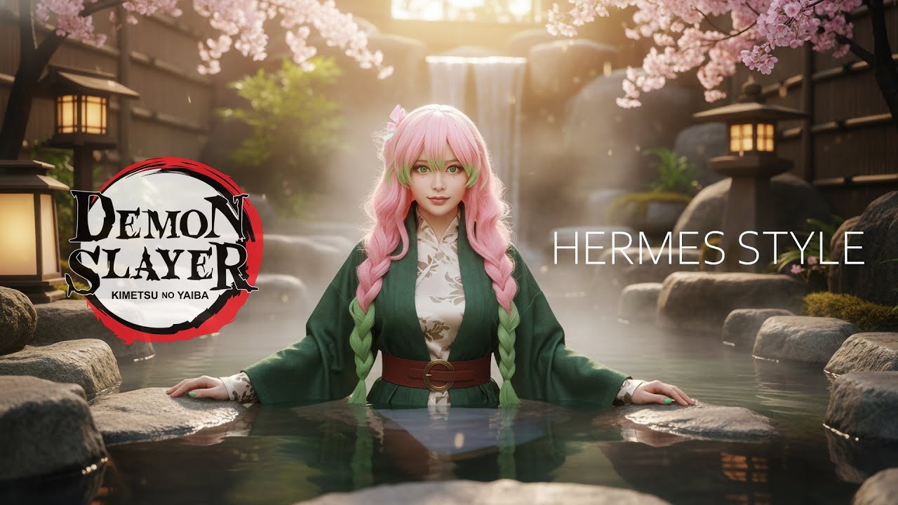 귀멸의 칼날, 명품 에르메스를 입다! Demon Slayer: Kimetsu no Yaiba Dressed in Hermès Luxury! #demonslayer #귀멸의칼날