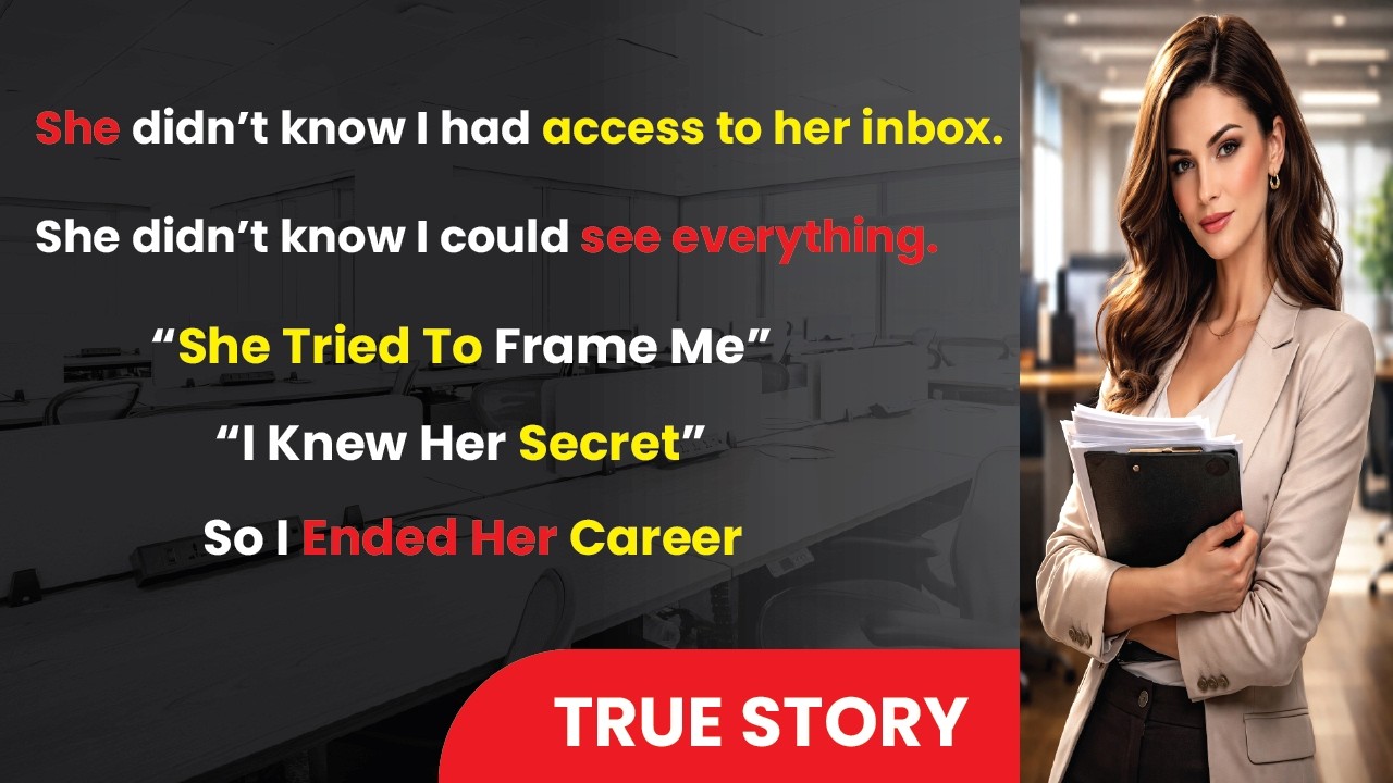 My VP Tried To Frame Me While I Was In The Hospital… So I Ended Her Career