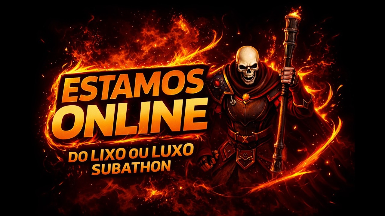 (AO VIVO) Subathon Sextou – Do Lixo ao Luxo