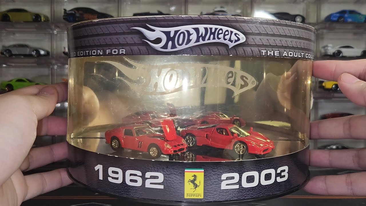 Hot Wheels Car Culture Unboxing Ferrari 250GTO and Enzo Ferrari #hotwheels #unboxing #ferrari