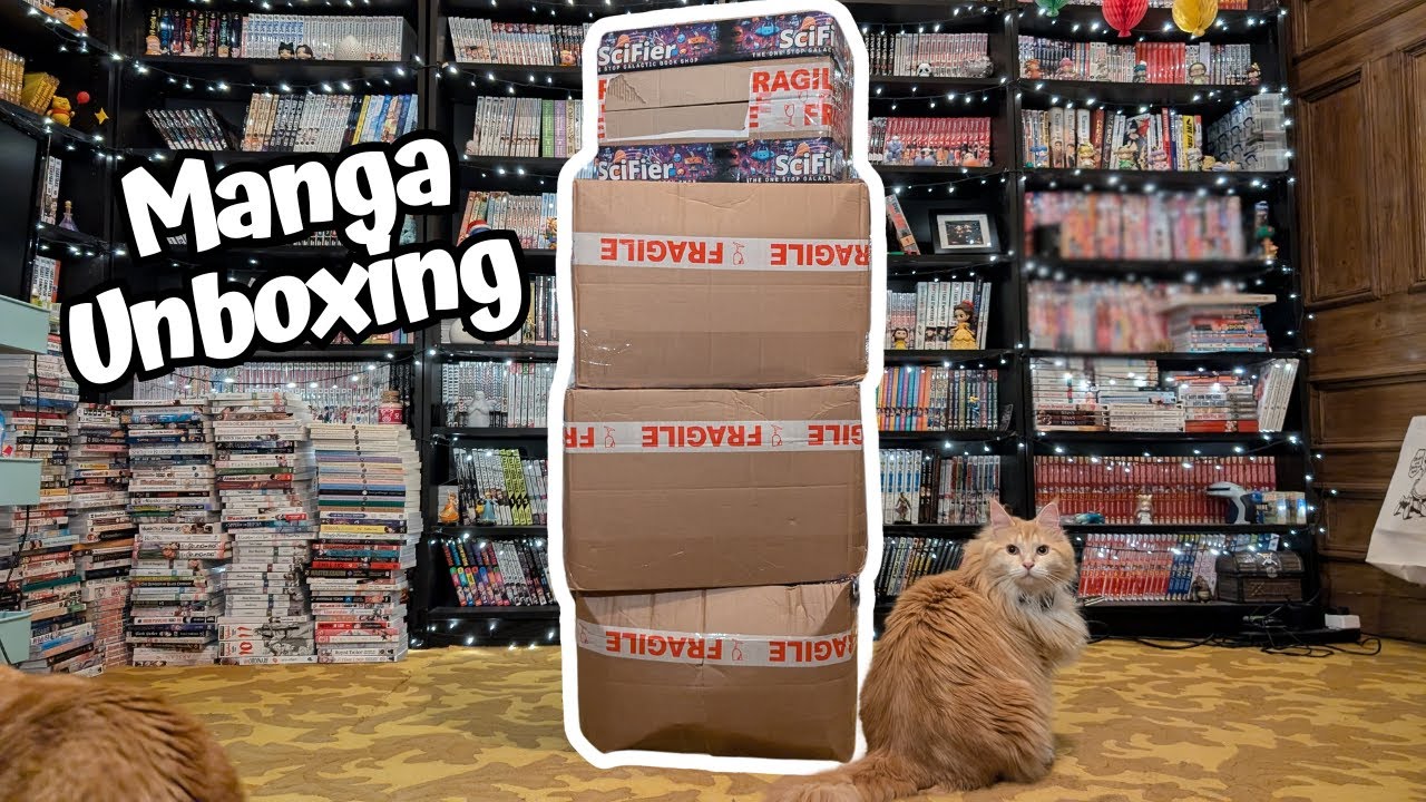 EPIC MANGA HAUL/UNBOXING | SciFier Unboxing | 130+ Volumes