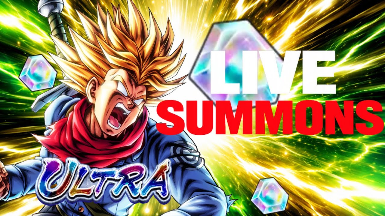 12k CC ULTRA TRUNKS LIVE SUMMONS| Dragon Ball Legends