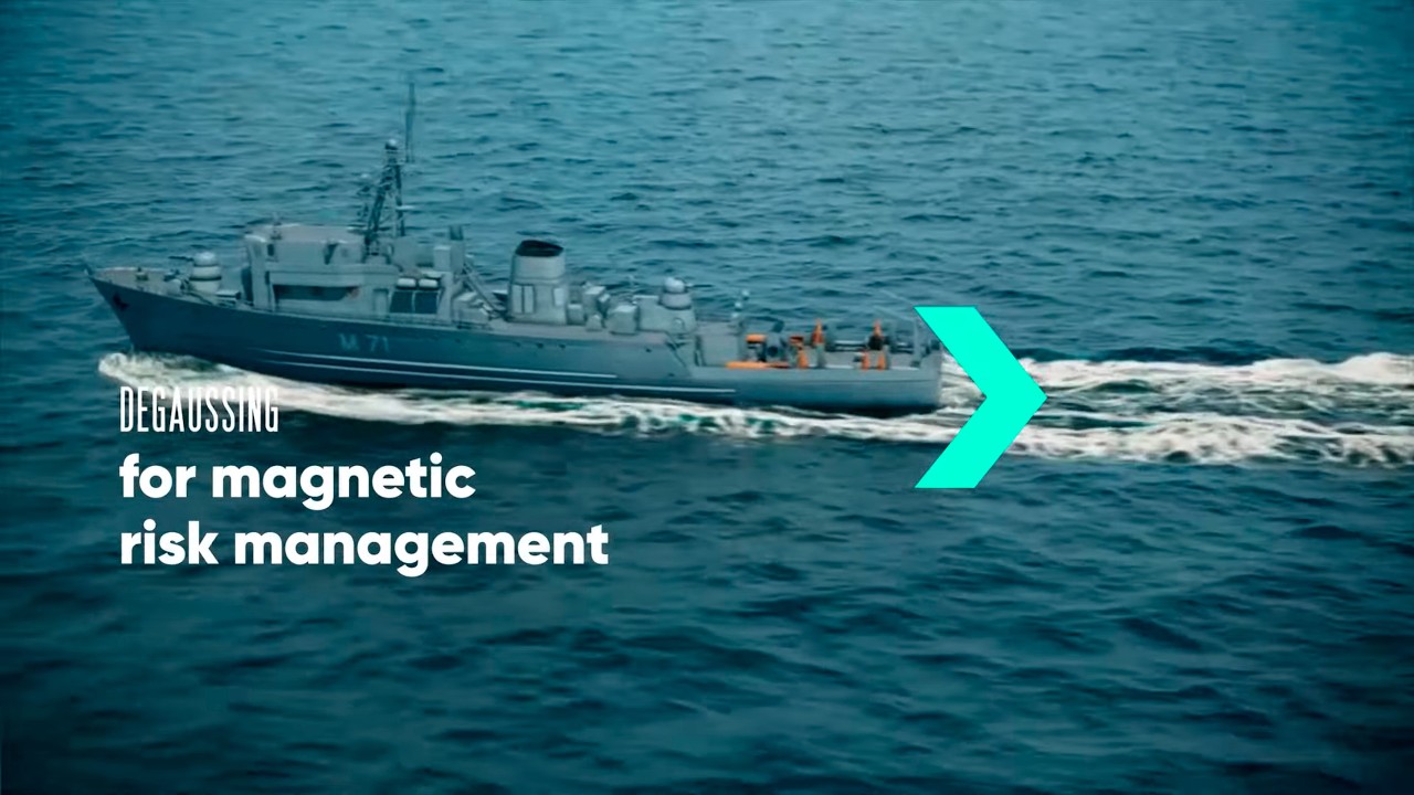 Degaussing for magnetic risk management