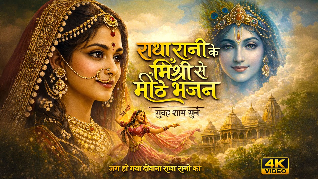 Radhe Radhe Krishna Bhajan | Vrindavan Ki Divya Bhakti | Devotional Song