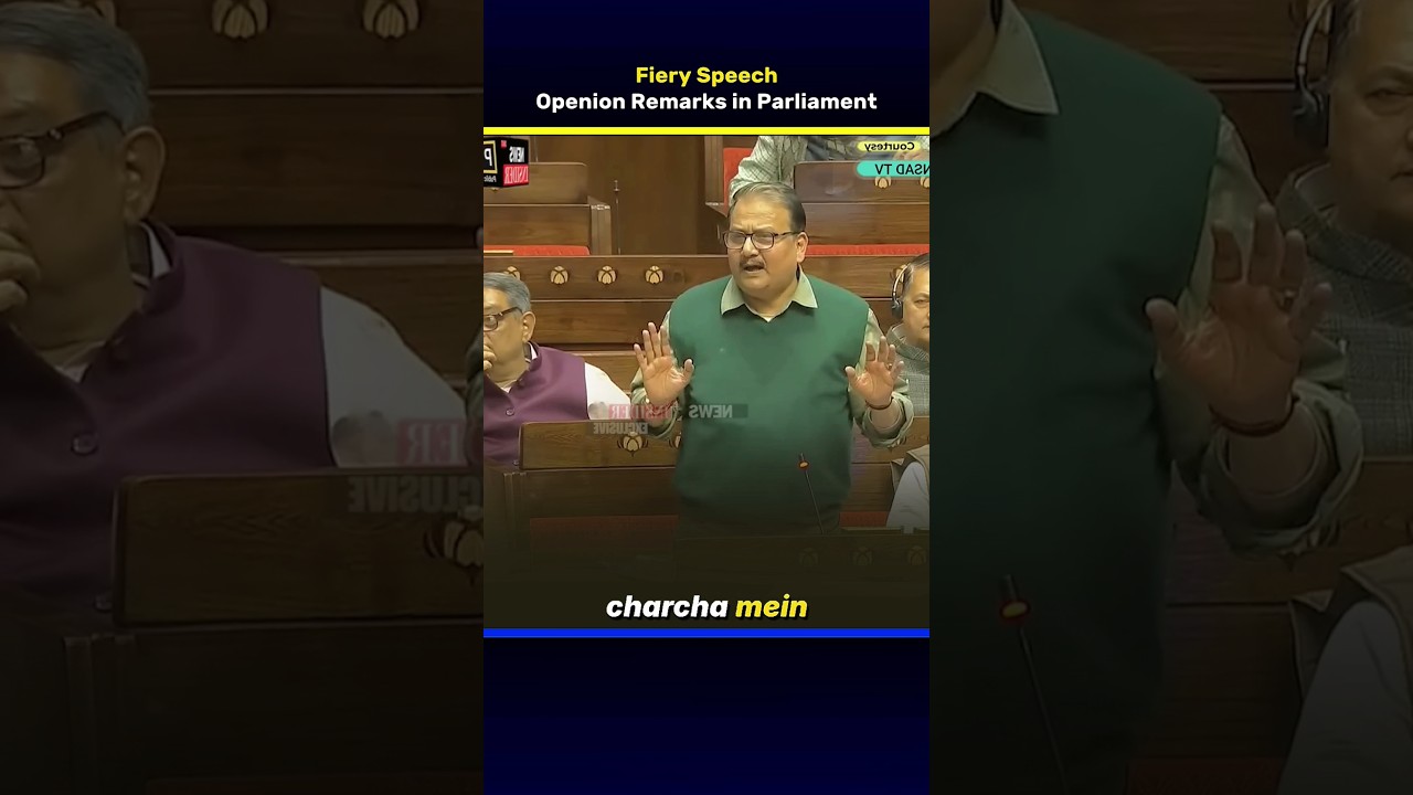 Manoj Kumar Jha opening remarks in Parliament | Fiery Speech | Direct News