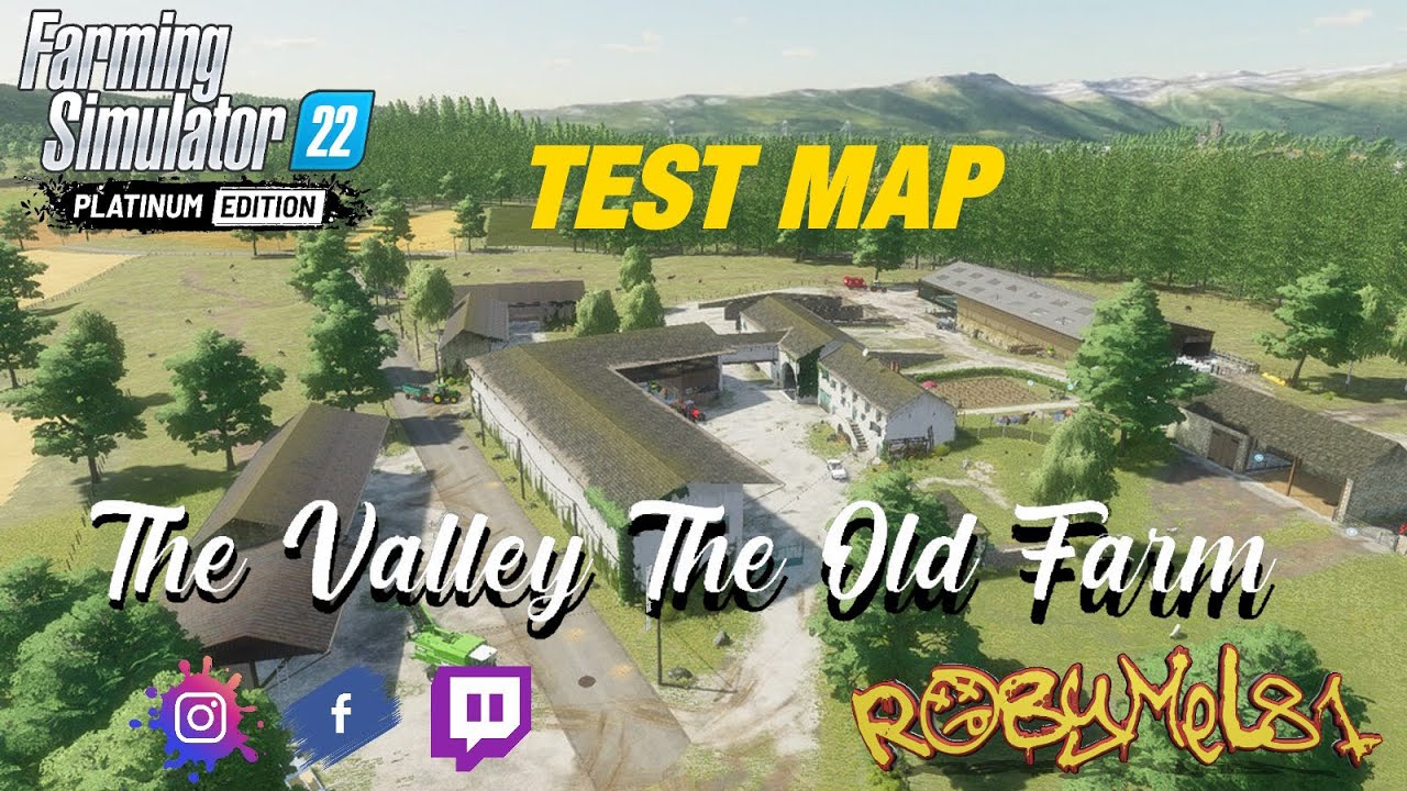 The Valley The Old Farm ➤ TEST MAP (Console/Pc) ➤ FARMING SIMULATOR 22