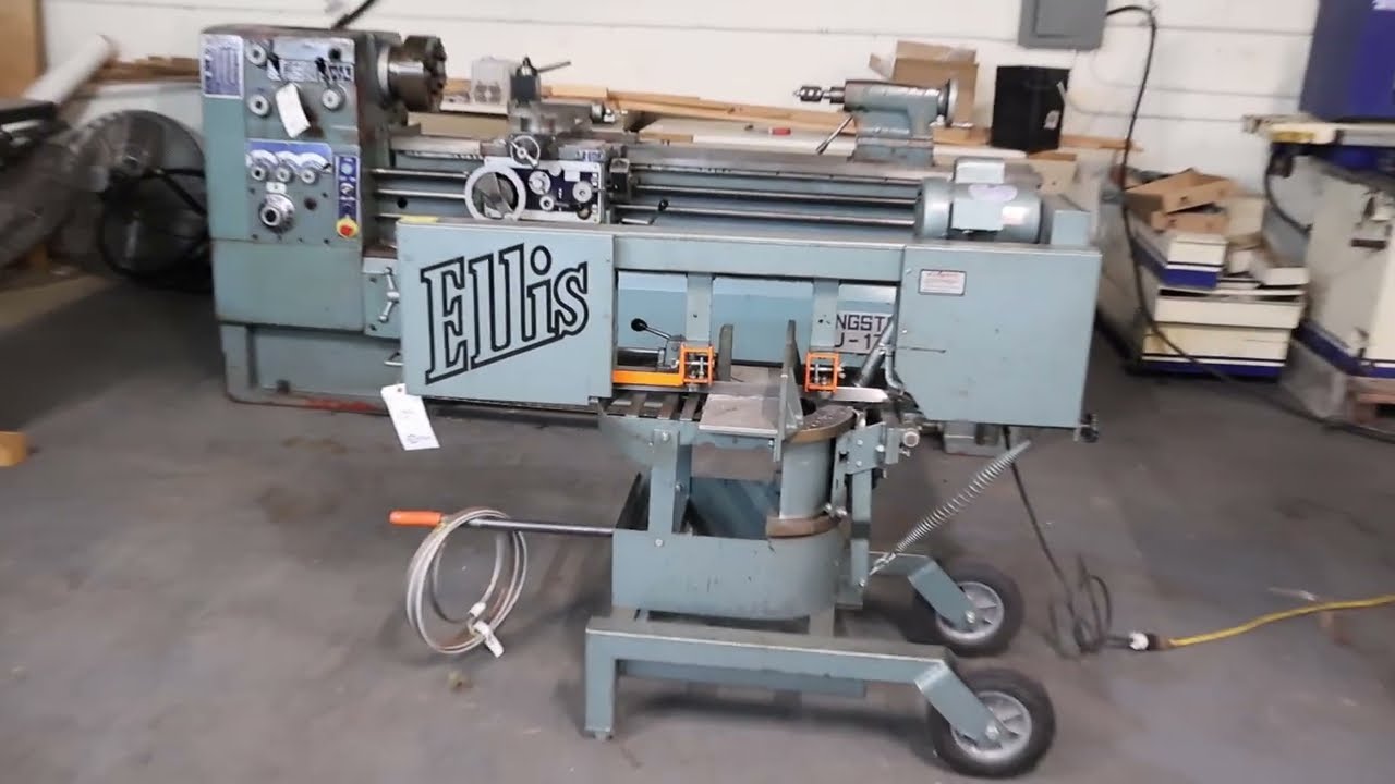 Ellis 1600 Horizontal Band Saw Lot 139