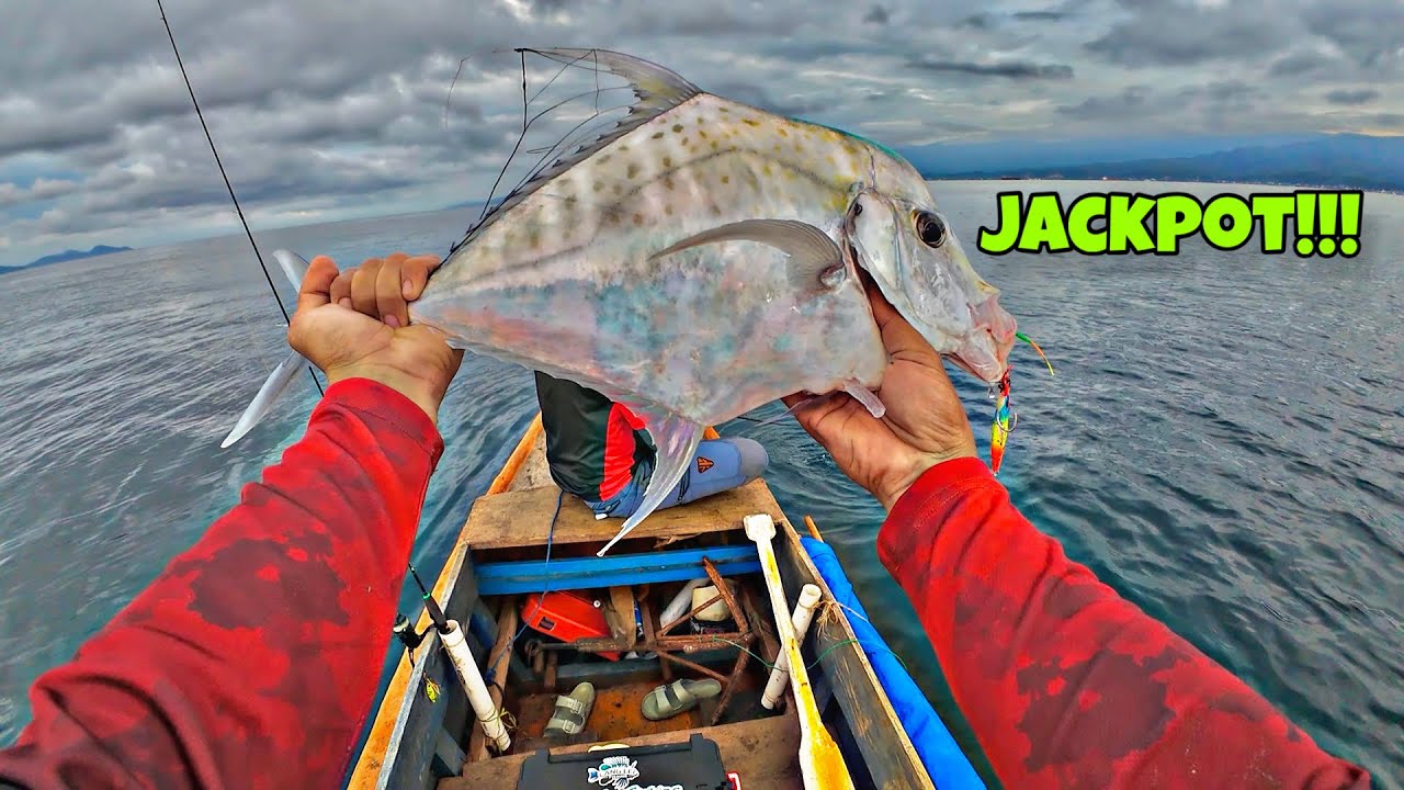 Rod Hemus Golden Trevaly Melengkung Tajam di Hajar Babon | Mancing Ultra Light Jigging