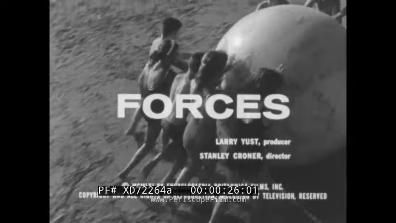 &ldquo;SCIENCE FOR SPACE AGE: FORCES&rdquo;  1964 BASIC PHYSICS EDUCATIONAL FILM  XD72264a
